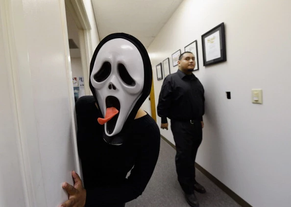 Immigrant Rights Volunteers Dress Up For Halloween To Register Voters
