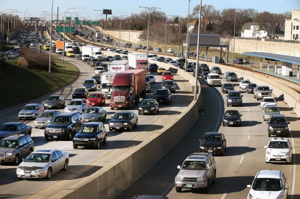 Travelers Embark On Holiday Travel Day Before Thanksgiving