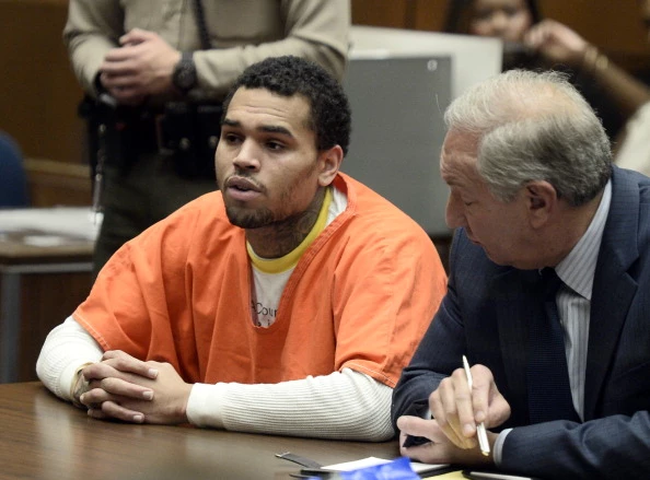 Chris Brown Court Appearance
