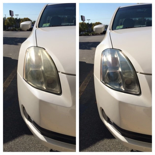 Using Bug Spray To Restore Those Yellow, Faded Headlights [VIDEO]