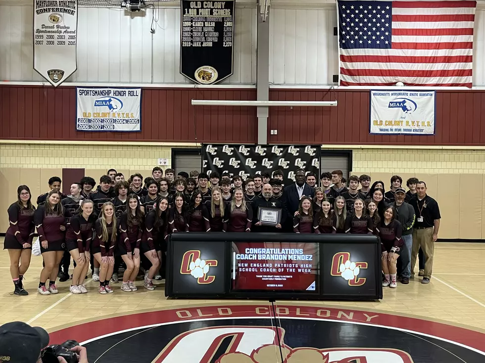 Old Colony’s Brandon Mendez Selected as Patriots High School Football Coach of the Week