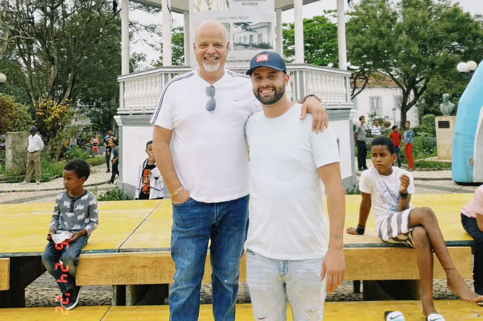 Anthony Varela with his father, Antonio